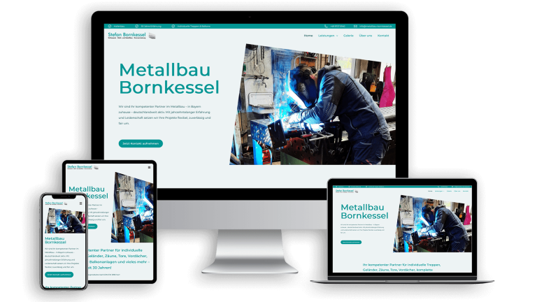 Metallbau-Bornkessel-Device